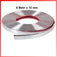 Profilo Cromato Adesivo Striscia Cromata Nastro Tuning per Auto