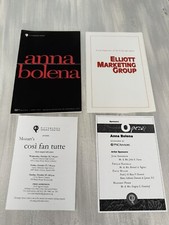 Playbill: Anna Bolena