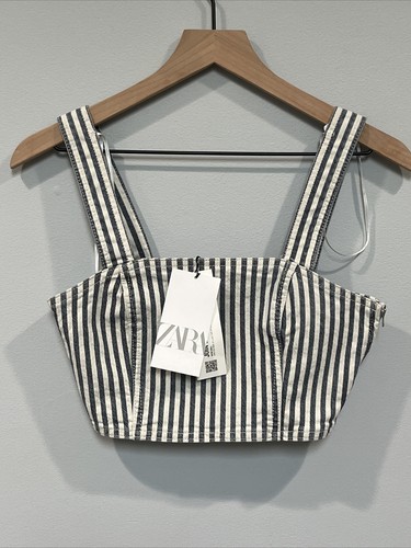 Crop top zara denim - zara,