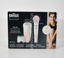 NUOVO Braun Beauty Set 5 SES 5-895 Epil 5 depilazione pelle morbida umida e secca