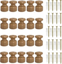 20 Pezzi Isolatori in Ceramica