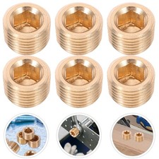  Tappi per tubi in ottone da 6