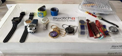 Lotto orologi swatch - swatch, 1980/2000
