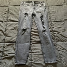 Jeans donna Cred NY taglia 27/5 nero sbiadito