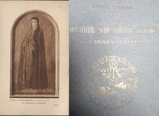 Speculum sine turbine clarum S Chiara d'Assisi Casolini 1927 Specchio lucente ?