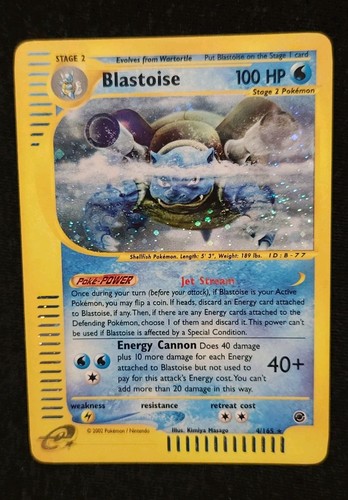 Pokémon blastoise 004 165 - pokémon,