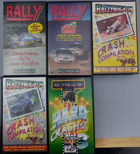 Vhs rally videocassette - vhs,