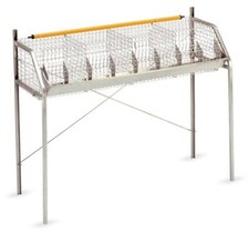 CONIGLIERA MOD.DON CM 120 ADATTA PER 8 CONIGLI INGRASSO, COMPLETA DI TESTATE.