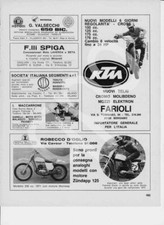 advertising Pubblicità brochure-MOTO KTM FARIOLI MOTO MULLER '71-REGOLARITA MX