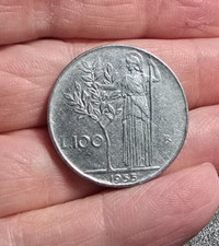 Italian Republic Coin 100 Lire