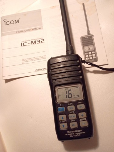 Icom m32 vhf palmare - icom, ic-m32