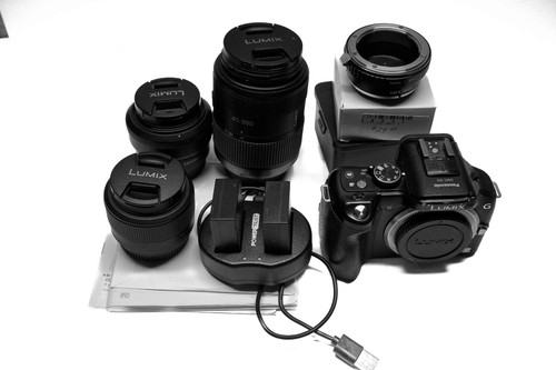 Fotocamera lumix con sigma - lumix,
