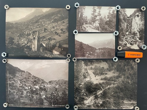 Suisse montagne photo ancienne - photo,