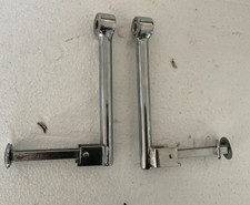 PEDANE posteriori coppia PEDIVELLE per moto d'epoca Moto Guzzi originali