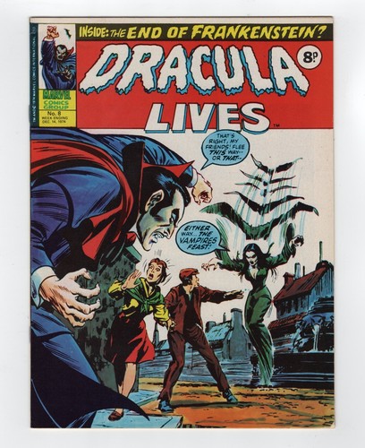 1972 marvel tomb dracula 4 - tomb, of