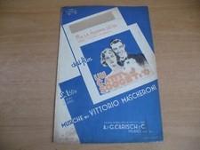 SPARTITO MUSICALE MA LA MAMMA LO SA CANZONE FOX TROT MASCHERONI MARF M. BUZA'