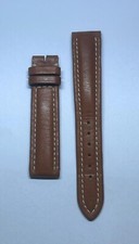 CINTURINO BREITLING PELLE MARRONE IMBOTTITO 18 MM