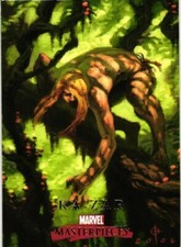 KA-ZAR #43 2008 UD Skybox MARVEL MASTERPIECES SERIES 2 Collectible Card
