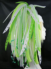 CyberloxShop GreenBleach Cyberlox Cyber Hair Falls Dreads Goth Rave verde bianco