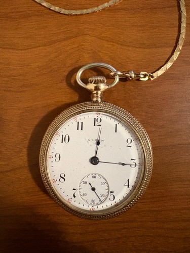 Orologio tasca elgin - orologio, 1900