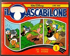 IL TASCABILONE n. 1 Anno 1987 - Fumetto Supplemento ai Classici di Walt Disney