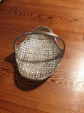 Cestino Intrecciato  Silverplated Christofle 41797 Placcato Argento Bread