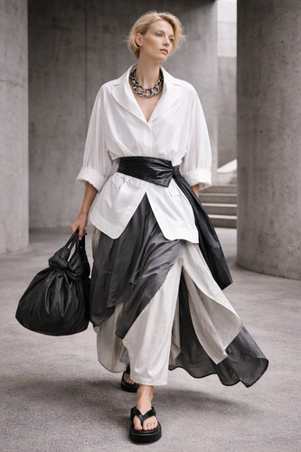 Giacca cobra oversize - oversize, bianca