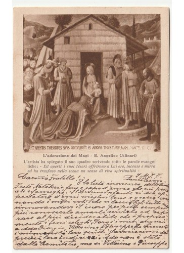 1934 arte cartolina b - cartolina,