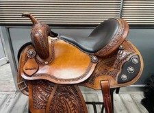 Sella western in pelle: sella