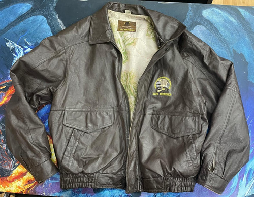 Giacca bomber vintage pelle - giacca,