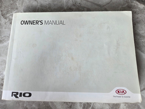 Manuale proprietario kia rio - manuale,