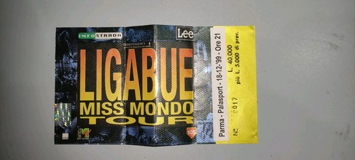 Biglietto concerto ligabue - biglietto,