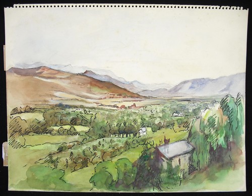 Disegno originale acquerello - disegno,