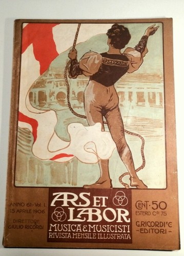 1906 rivista ars et - 1906, labor"