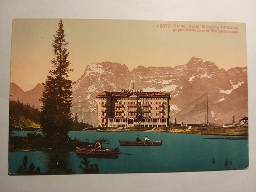 Misurina veduta - (belluno)., veduta.