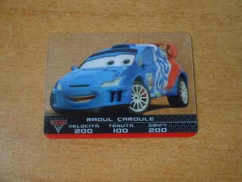 Figurina lamincards cars n - figurina,