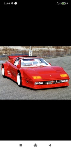 Modellino ferrari 512bb targa - 512bb,