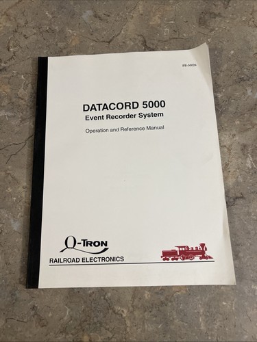 Qtron railroad datacord 5000 - datacord,
