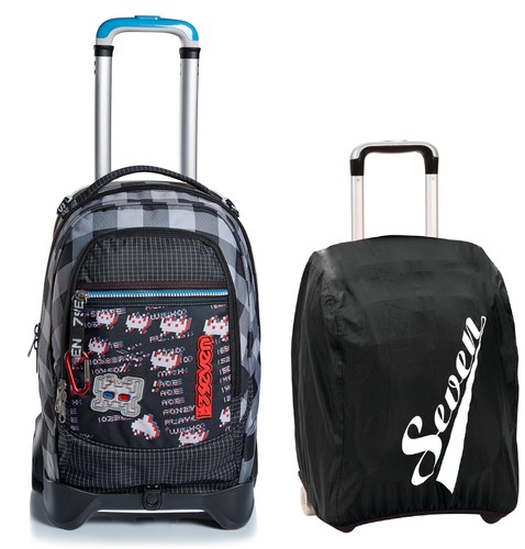 Trolley scuola jack 2wd seven - scuola,