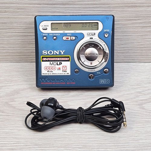 Sony walkman r700 blu - walkman, mz-r700
