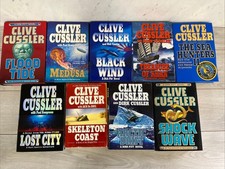 Lot Of 9 Clive Cussler 8
