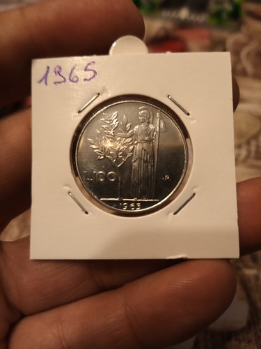 100 lire minerva 1965 - 100,