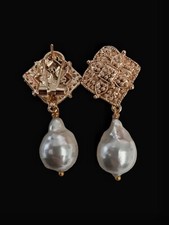 orecchini perle barocche