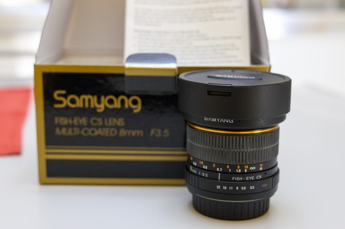 Obiettivo samyang fisheye - fisheye, cs
