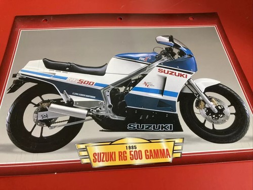 Carte fiche moto suzuki - suzuki, rg