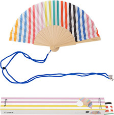 Ventaglio Originale a Righe