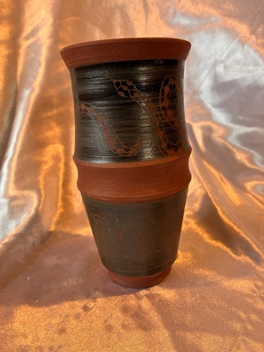 Vaso serpente rustico