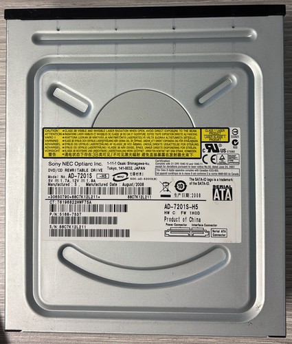 Masterizzatore interno dvd - interno, dvd/cd