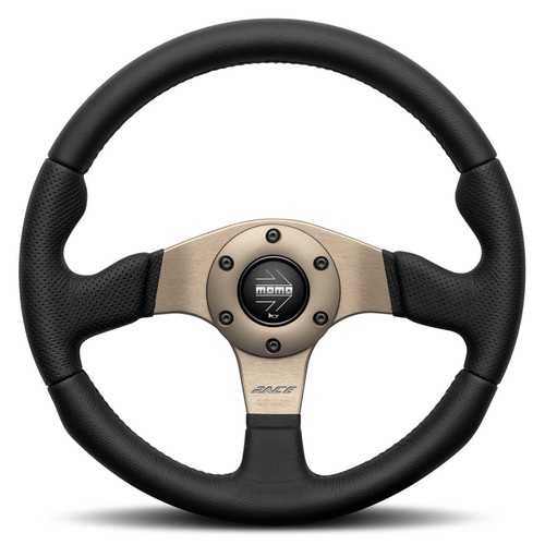 Volante pelle momo race - pelle,