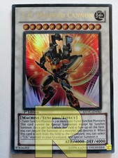 T.G. Cannone Alabarda / Halberd Cannon ® Ultra Rara ® EXVC-EN043 ® Inglese ® EX